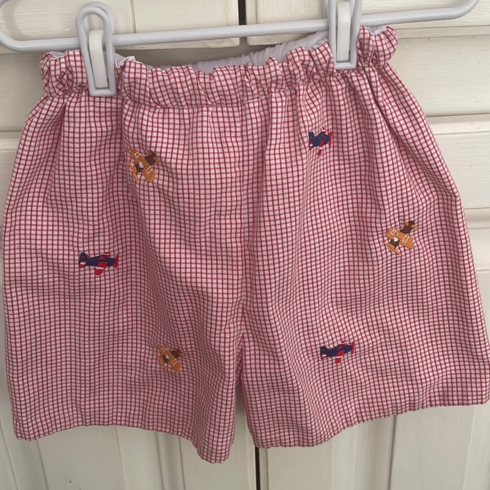 Zuccini kids airplane shorts